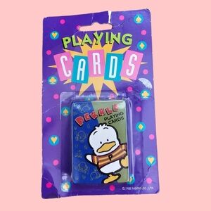 Vintage Sanrio Pekkle Playing Cards